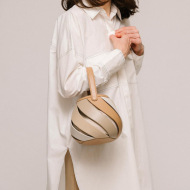 Beige Women's Bucket Bag 2023 Fashion Handbag (KK1012beige) 1