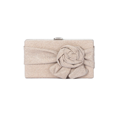 Retro Hand Held Evening Bag Clutches For Wedding Guest Shiny Evening Bag