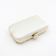 Women's Evening Bag Diamond Fashion New Makeup Bag Dress Silk Evening Bag (LZ0069) 7