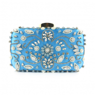 Handmade Beaded Bag Lady's Evening Bag Multi-Color Customized (LZ1009black) 6