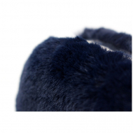 Imitation Rabbit Hair Suede Dinner Bag Evening Bag Hand Purse Cute Black Purses (LZ0109) 7
