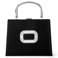 [Silver] Ladies' Popular Purses Handbag Leather Party Purse Crystal Prom Bag (DG140430silver) 4