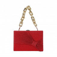 [Champagne] Glitter Prom Bag Light Pink Purse Box Clutch Bag Ladies Handbags (DG140433Champagne) 3