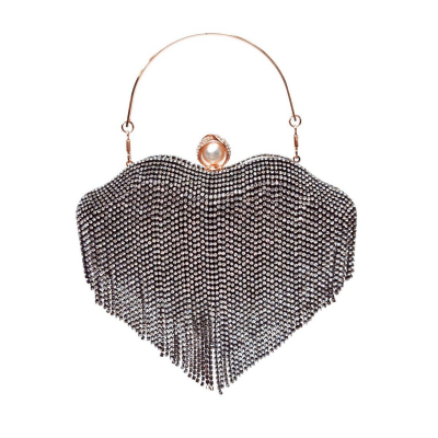 Rhinestone Tassel Evening Purse Rhinestone Handbag Party Bag Evening Dress Bag Cosmetics Bag