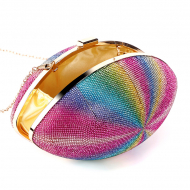 Rainbow Diamond Shoulder Bag Discounted Designer Bags Luxury Evening Purse (DG140452) 5