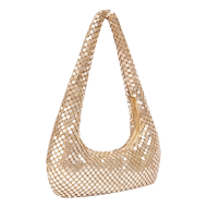 Shoulder Bags for Women Cute Hobo Handbag Small Bling Bling Purses (XP140601gold) 4