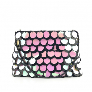 Handmade Embroidered Sequins Evening Handbag Mini Clutch Bag (LZ1052gold) 2