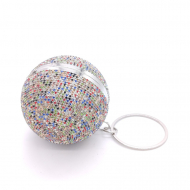 Sparky Ball Clutches Rhinestone Clutch Bags Wrist Purse Small Diamond Purse (WD140274) 10