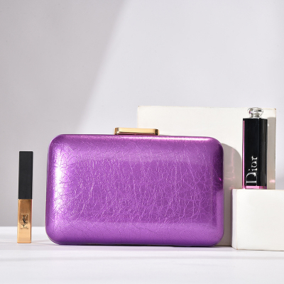 Formal Evening Bag Simple Clutch Purse With Strap