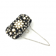 Rhinestone Clutch Purse Formal Purse Handmade Beaded Diamond Fashion Women's Bag (WD140235) 11