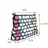 Handmade Embroidered Sequins Evening Handbag Mini Clutch Bag (LZ1052gold) 10