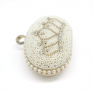Evening Bag Hand Fashion Makeup Bag Pearl Lady Bag (WD140291gold) 1