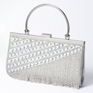 Rhinestone Fringe Purse Women Evening Clutch Purse With Tassel Clutch Bags For Weddings (DG140508gold) 3