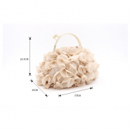 Dinner Bag Flower Fashion Handbag Bride Wedding Bridesmaid Dress Bag Party Bag (LZ0040) 3