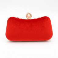 Clutch Bag Velvet Noodles Dinner Bag Celebrities Ladies' Handbags Ladies' Handbags (LZ0032pink) 4