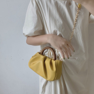 Yellow Handbag 2023 New Fashion Trend Trendy Bag For Women (KK1009yellow) 2